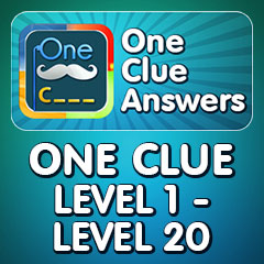One Clue Answers - Level 1 - Level 20