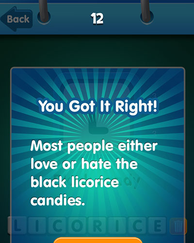  Licorice 
