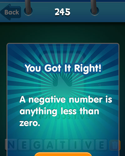  Negative 